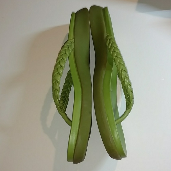 MICHELLE D LEATHER SANDALS - Picture 5 of 8